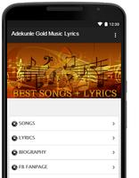 Adekunle Gold Music Lyrics-poster