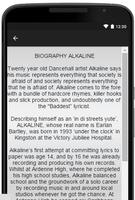 برنامه‌نما Alkaline Music Lyrics عکس از صفحه