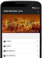 Drake Bell Music Lyrics Affiche