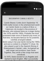 Camilo Sesto Music Lyrics ภาพหน้าจอ 2