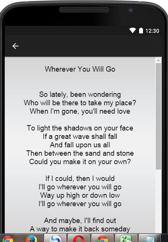 The Calling Song Lyric for Android - APK Download