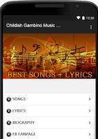 Childish Gambino Music Lyrics 海報