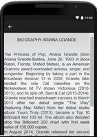 Paroles  chanson Ariana Grande capture d'écran 2