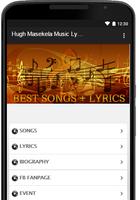 Hugh Masekela Music Lyrics plakat