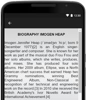 Imogen Heap Music Lyrics capture d'écran 2