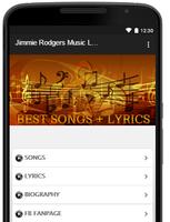 Jimmie Rodgers Music Lyrics Affiche