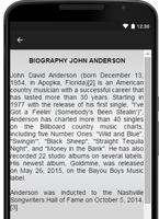برنامه‌نما John Anderson Music Lyrics عکس از صفحه
