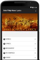 Music-Lyrics Bebi Philip Affiche