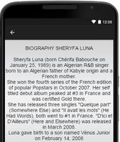 Sheryfa Luna Music Lyrics capture d'écran 2
