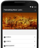 Patoranking Music Lyrics ポスター