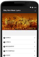 Riky Rick Music Lyrics Affiche