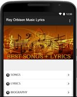Roy Orbison Music Lyrics Affiche