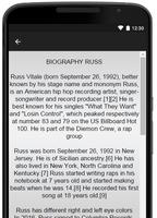 Russ Music Lyrics اسکرین شاٹ 2
