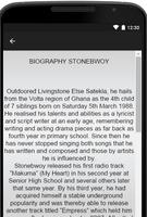 Stonebwoy Music Lyrics اسکرین شاٹ 2