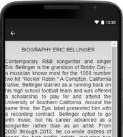 Eric Bellinger Music Lyrics capture d'écran 2