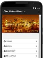 Oliver Mtukudzi Music Lyrics poster