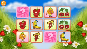 Pairs Match - Fruits ảnh chụp màn hình 3