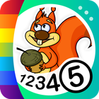 Color by Numbers - Animals ไอคอน