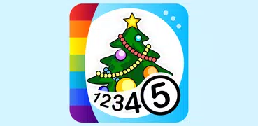 Color by Numbers - Christmas