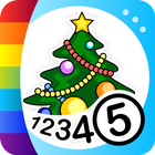 Color by Numbers - Christmas আইকন