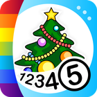 Color by Numbers - Christmas आइकन