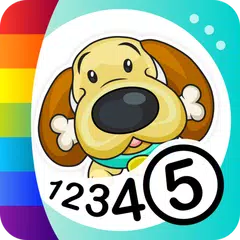 Color by Numbers - Dogs アプリダウンロード