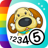 Color by Numbers - Dogs