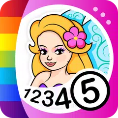 Fairies Coloring Book Icon