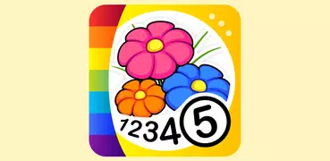 Color by Numbers - Flowers