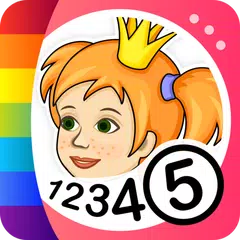 Princess Paint by Number Icon