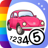 آیکون‌ Color by Numbers - Cars