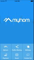 Myhom الملصق