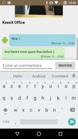KeeeX Chat Ops Mobile capture d'écran 2