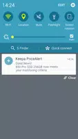 Keepa.com Push Notifications تصوير الشاشة 1