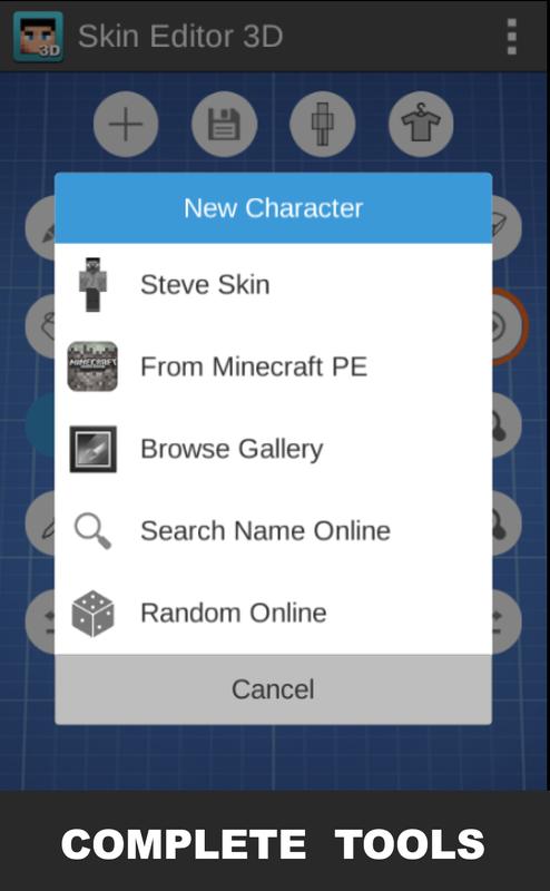 Skin Editor 3D for Minecraft APK Download - Darmowe 