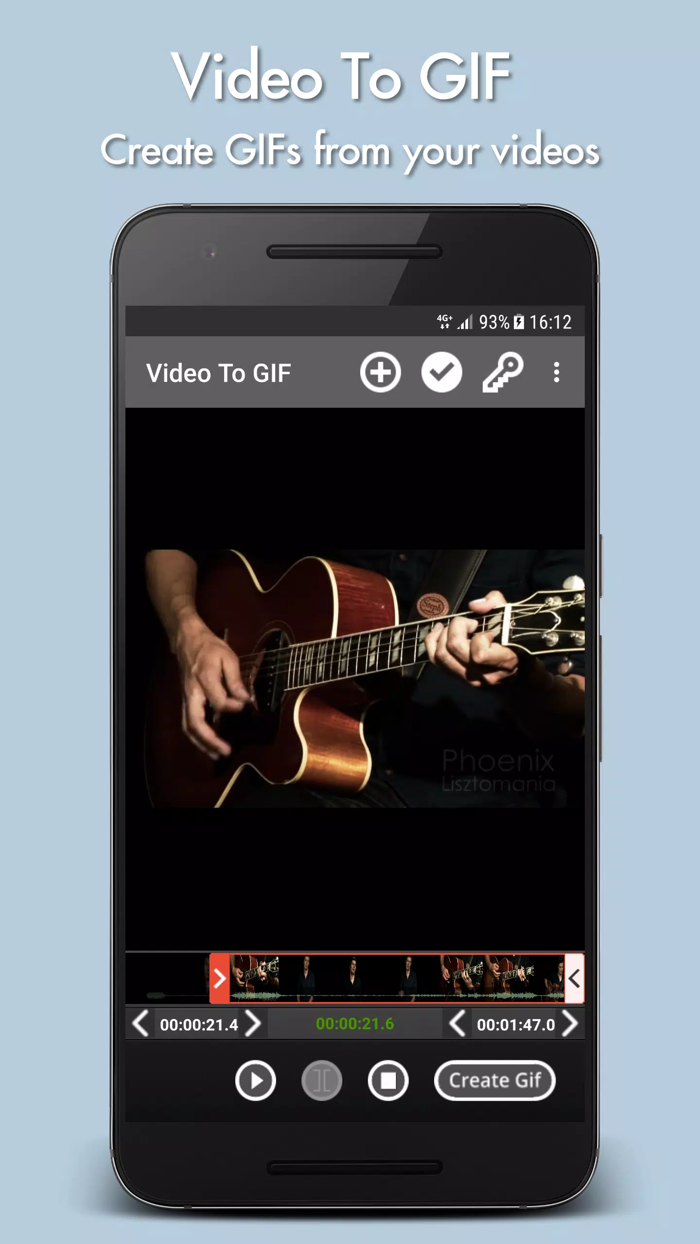 How to Make Video to GIF on Android