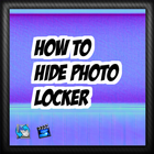 How to hide photo locker ícone
