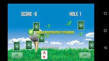 Golf Solitaire 18 capture d'écran 2