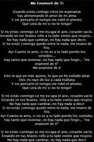 CHAYANNE LETRAS Screenshot 3