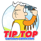 Tip Top cartoon collection icon