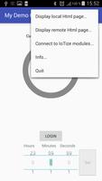 IoTize™ My Demo Clock скриншот 2