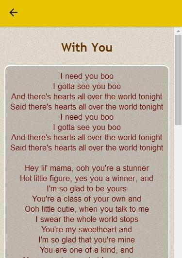 Chris Brown Lyrics For Android Apk Download Chris Brown Lyrics For Android Apk Download