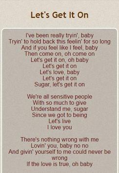 Marvin Gaye Lyrics Para Android Apk Baixar