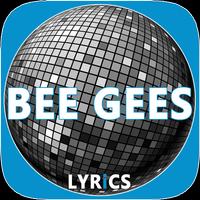 Poster Best Of Bee Gees Song Lyrics