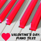 Valentine's Day: Piano Tiles simgesi