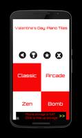 Poster Valentine's Day: Piano Tiles