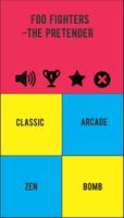 Piano Tiles - Foo Fighters; The Pretender Affiche