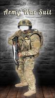 Army War Suit Plakat