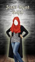 Jeans Hijab Selfie Poster