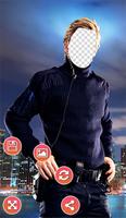 Police Officer Face Changer captura de pantalla 3